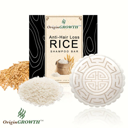 Champú de arroz anticaída en barra- OriginGROWTH™ BOUDHASHOP